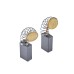 Щетки графитовые 2 шт. для Elitech DWS 1923ELV, МШС 1923Э, МШС 19-23Э Elitech 1820.180400