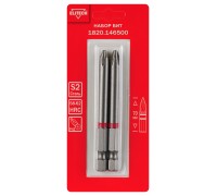 Биты PH2 70 мм 2 шт. Elitech 1820.146500