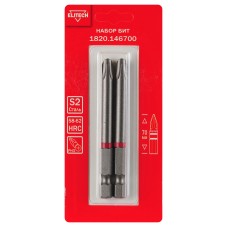 Биты PH3 70 мм 2 шт. Elitech 1820.146700 Биты PH3 70 мм 2 шт. Elitech 1820.146700