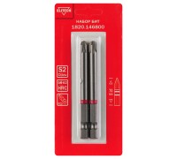 Биты PZ3 70 мм 2 шт. Elitech 1820.146800