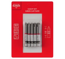 Биты PH2 50 мм 10 шт. Elitech 1820.147100