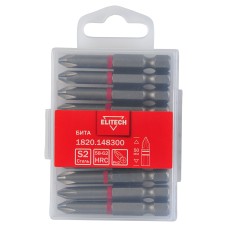 Бита PH2 50 мм 1 шт Elitech 1820.148300 Бита PH2 50 мм 1 шт Elitech 1820.148300