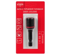 Торцевая головка ударная 10 мм 45 мм Elitech 1820.151300