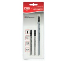 Набор пилок для лобзика по дереву Elitech 1820.086700