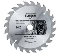 Диск пильный по дереву Elitech 1820.053700