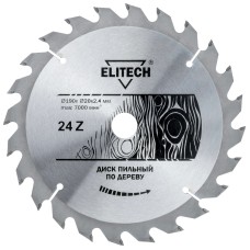 Диск пильный по дереву Elitech 1820.053700 Диск пильный по дереву Elitech 1820.053700