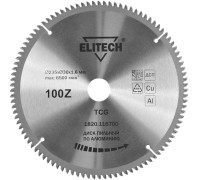 Диск пильный для алюминия Elitech 1820.116700