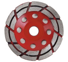 Чашка алмазная шлифовальная двурядная Elitech 1820.058800