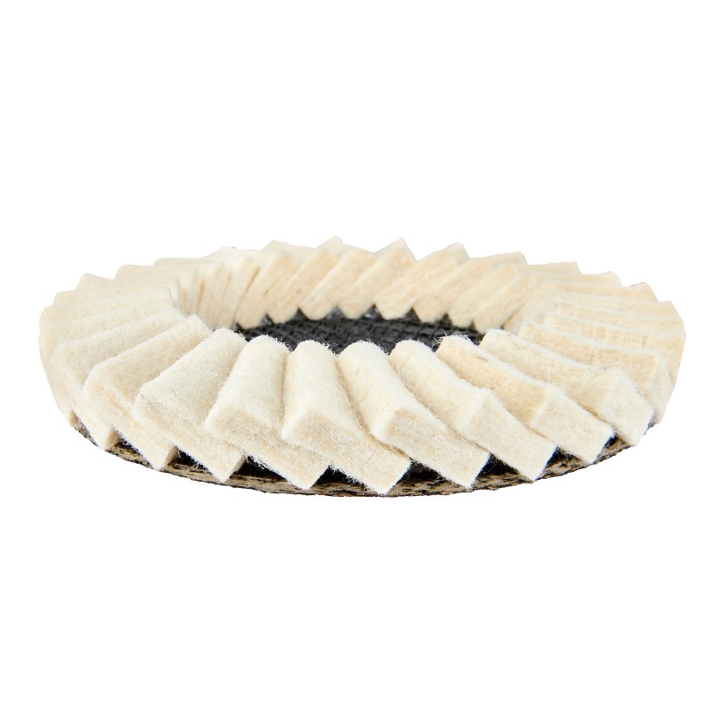 Круг лепестковый 125х22.2мм войлок Elitech 1820.163400