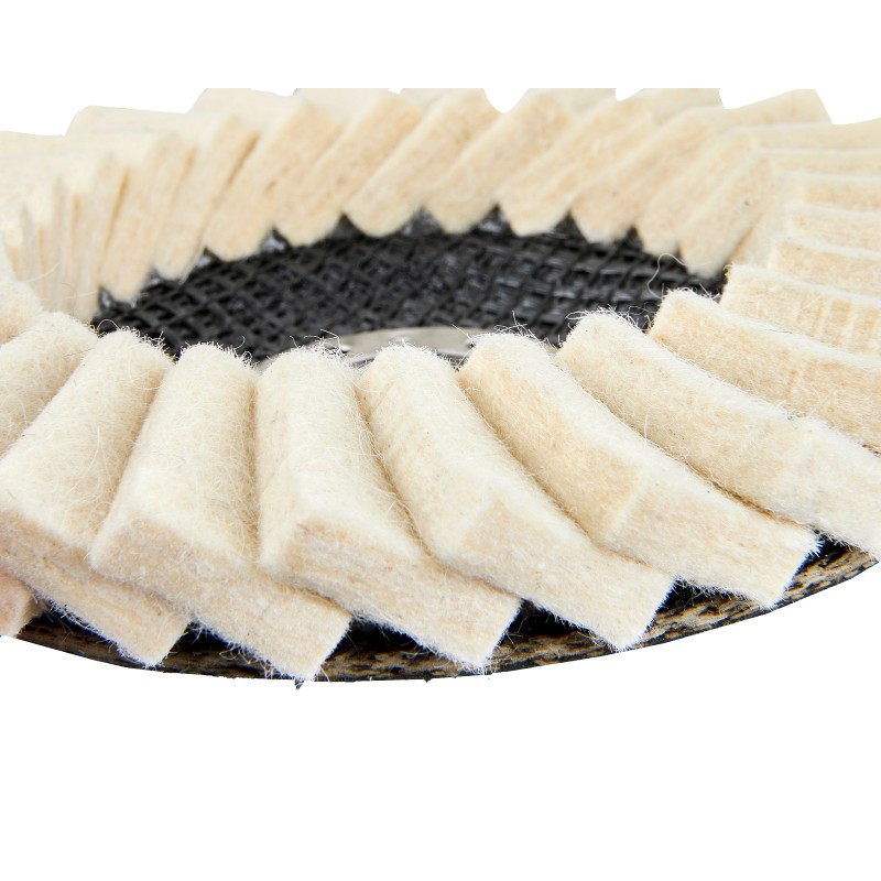 Круг лепестковый 125х22.2мм войлок Elitech 1820.163400