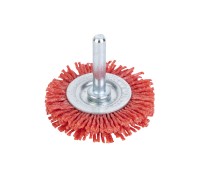 Щетка для дрели 50 мм плоская со шпилькой Elitech 1820.155300