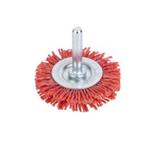 Щетка для дрели 50 мм плоская со шпилькой Elitech 1820.155300