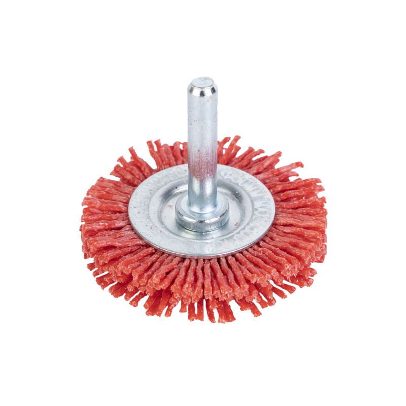 Щетка для дрели 50 мм плоская со шпилькой Elitech 1820.155300