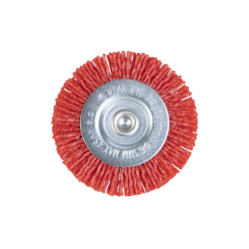 Щетка для дрели 66 мм плоская со шпилькой Elitech 1820.155400