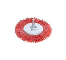 Щетка для дрели 100 мм плоская со шпилькой Elitech 1820.155600