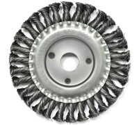 Щетка для УШМ плоская крученая проволока Elitech 1820.073500