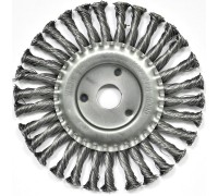 Щетка для УШМ плоская крученая проволока Elitech 1820.073600