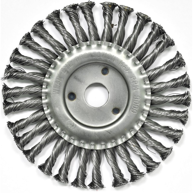 Щетка для УШМ плоская крученая проволока Elitech 1820.073600