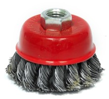 Щетка для УШМ «Чашка» крученая проволока Elitech 1820.074300