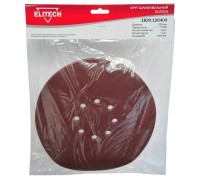 Круг шлифовальный 225 мм Р150 5 шт. Elitech 1820.126400