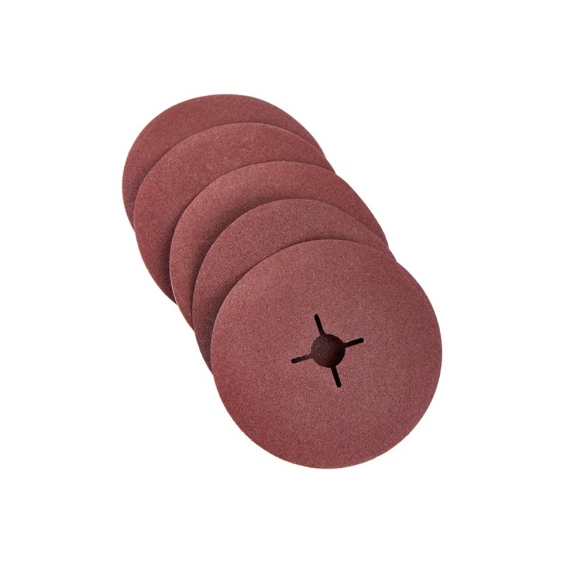 Круг фибровый 115х22мм Р40 5 шт. Elitech 1820.167000