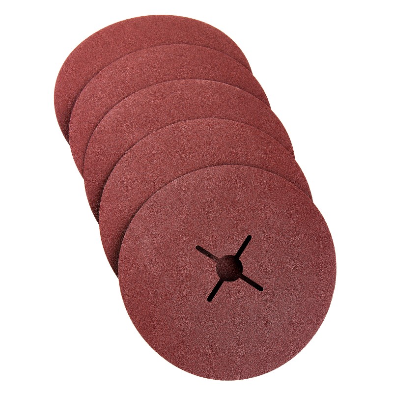 Круг фибровый 125х22мм Р100 5 шт. Elitech 1820.167800