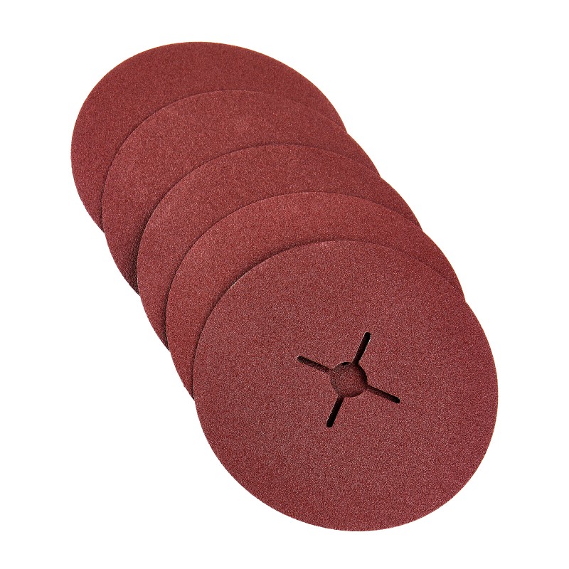 Круг фибровый 150х22мм Р80 5 шт. Elitech 1820.168200