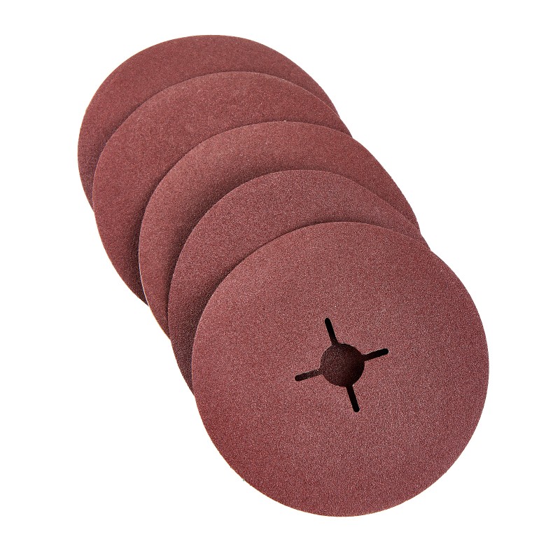 Круг фибровый 150х22мм Р100 5 шт. Elitech 1820.168300