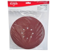 Круг шлифовальный 225мм Р80 5шт Elitech 1820.126100