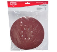 Круг шлифовальный 225 мм Р100 5 шт. Elitech 1820.126200