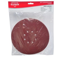 Круг шлифовальный 225 мм Р100 5 шт. Elitech 1820.126200