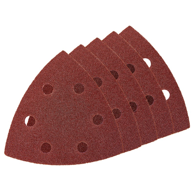 Шлифлист треугольный P80 5 шт. Elitech 1820.157000