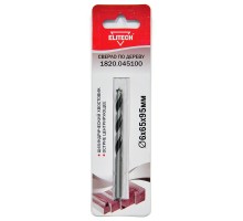 Сверло по дереву (цилиндрический хвостовик, острие центрирующие) Elitech 1820.045100