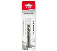 Сверло по металлу (цилиндрический хвостовик, HSS-G (Р6М5, шлифованное)Elitech 1820.050600