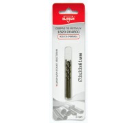 Сверло по металлу (цилиндрический хвостовик, HSS-СО, Р6М5К5) Elitech 1820.064800