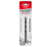 Сверло по металлу (цилиндрический хвостовик, HSS-СО, Р6М5К5) Elitech 1820.065700