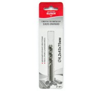 Сверло по металлу (цилиндрический хвостовик, HSS-G (Р6М5, шлифованное)Elitech 1820.050500