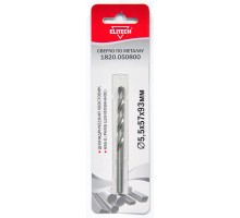 Сверло по металлу (цилиндрический хвостовик, HSS-G (Р6М5, шлифованное) Elitech 1820.050800