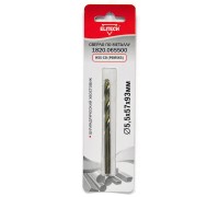 Сверло по металлу (цилиндрический хвостовик, HSS-СО, Р6М5К5) Elitech 1820.065500