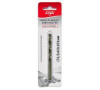 Сверло по металлу (цилиндрический хвостовик, HSS-СО, Р6М5К5) Elitech 1820.065700