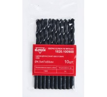 Сверло для металла Elitech 1820.100900 Ø4.5х47х80мм