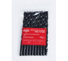 Сверло для металла HSS, 5.6х57х93 мм, хв-цилиндр, пакет, 10 шт. Elitech 1820.101600 (набор)