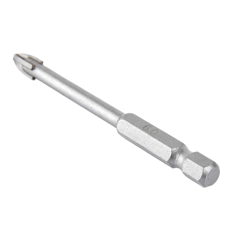 Сверло для стекла/кафеля Elitech 1820.104900 Ø6x75мм