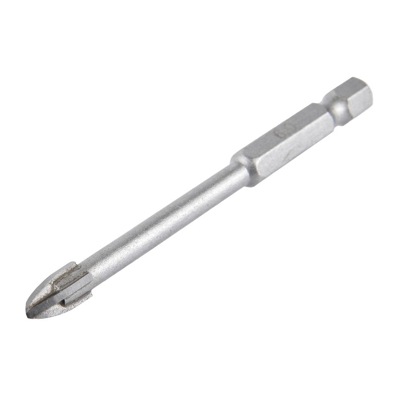 Сверло для стекла/кафеля Elitech 1820.104900 Ø6x75мм