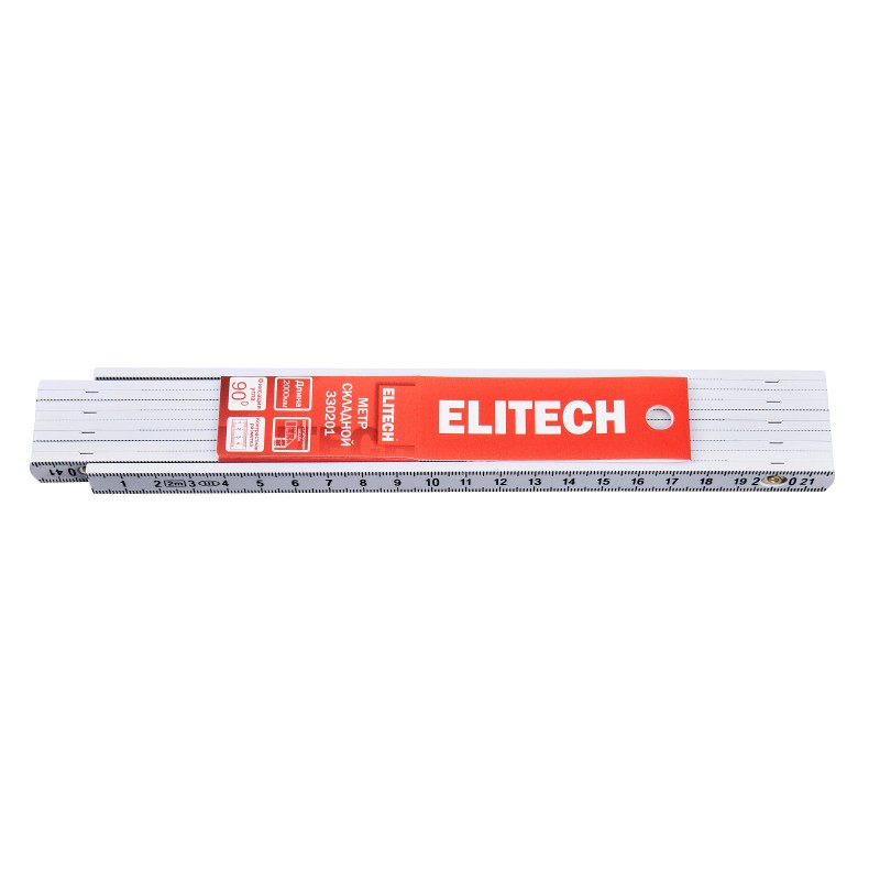 Метр складной ELITECH 330201 200 мм