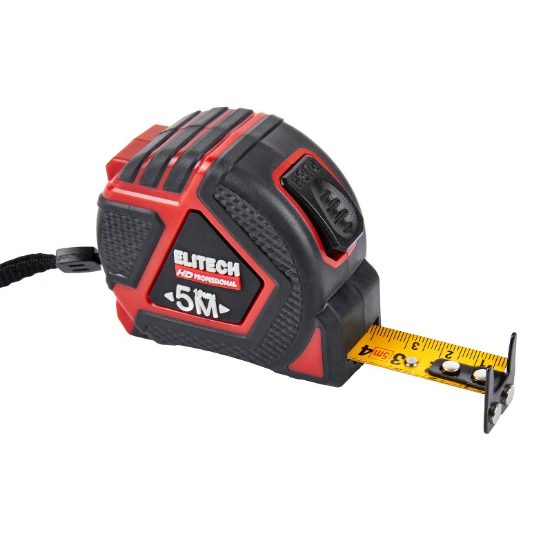 Рулетка Elitech HD 310401 5 м, 19 мм