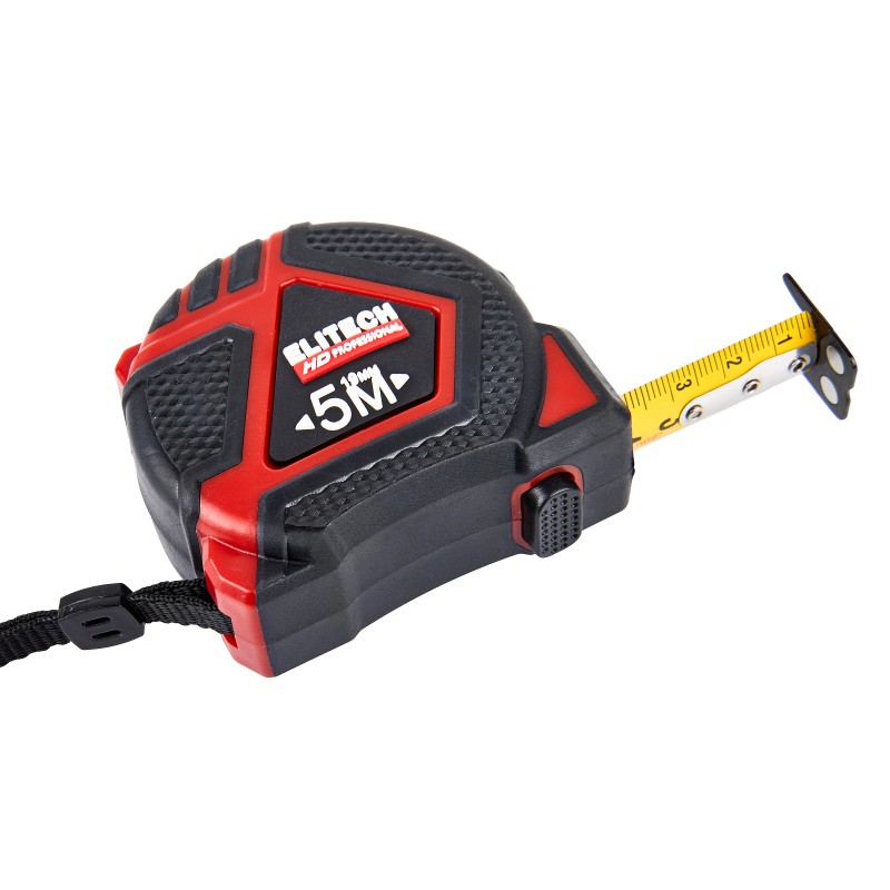 Рулетка Elitech HD 310401 5 м, 19 мм