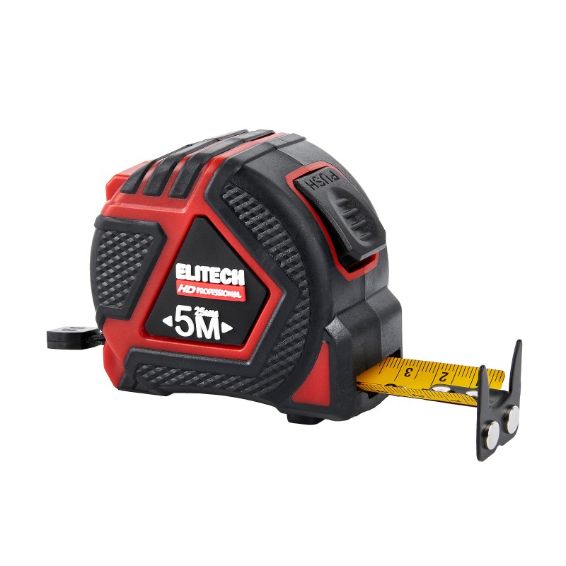 Рулетка Elitech HD 310402 5 м, 25 мм