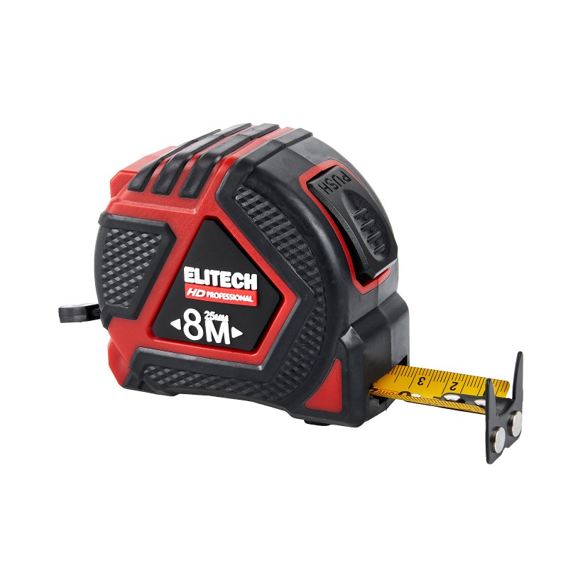Рулетка Elitech HD 310403 8 м, 25 мм