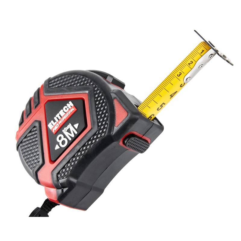 Рулетка Elitech HD 310403 8 м, 25 мм